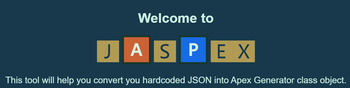 Convert JSON Into Apex JSON Generator Class